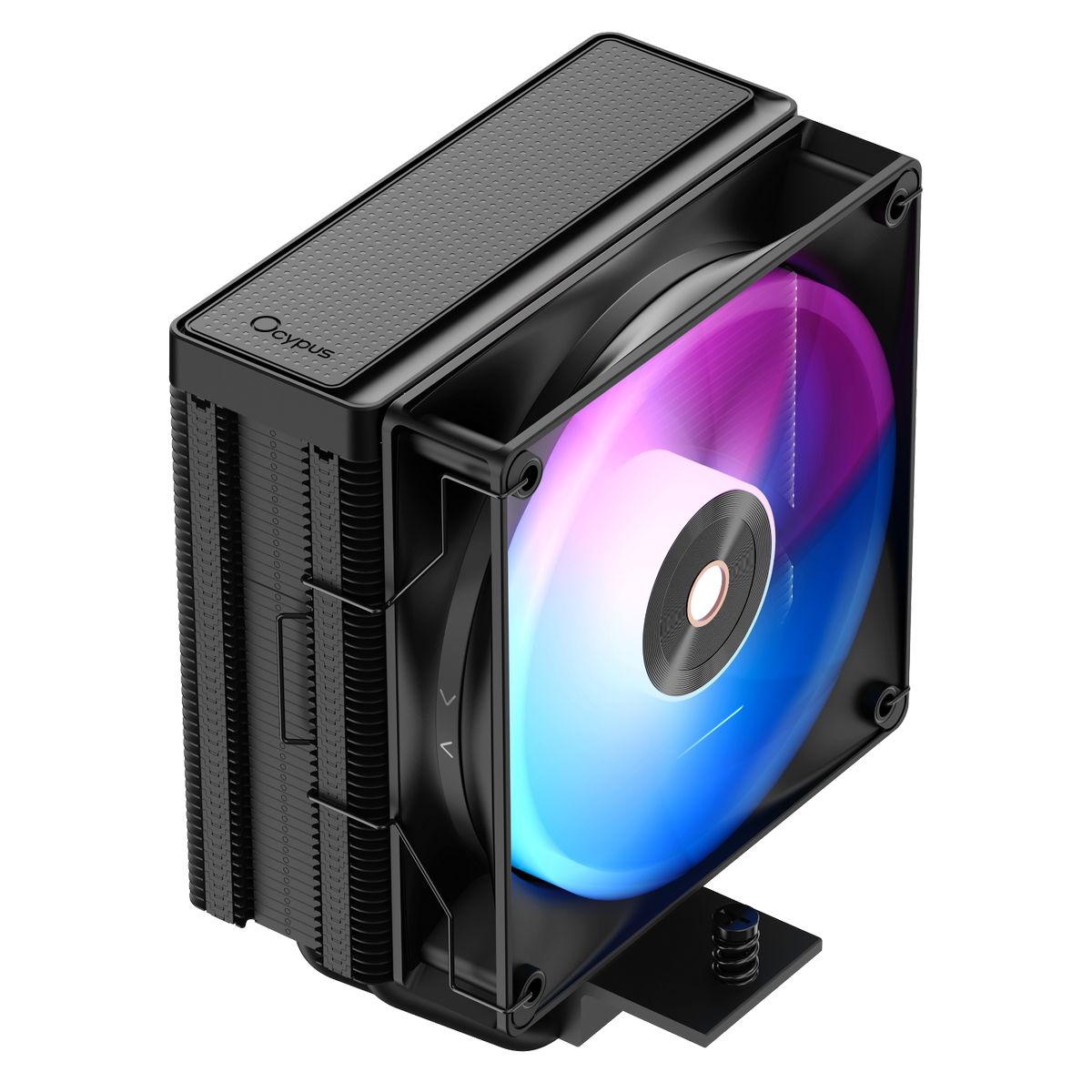 Кулер для процессора Ocypus Delta A40 BK ARGB, 120mm ARGB FAN, Top Panel, 4 HEAT PIPES, 4-PIN PWM, 5