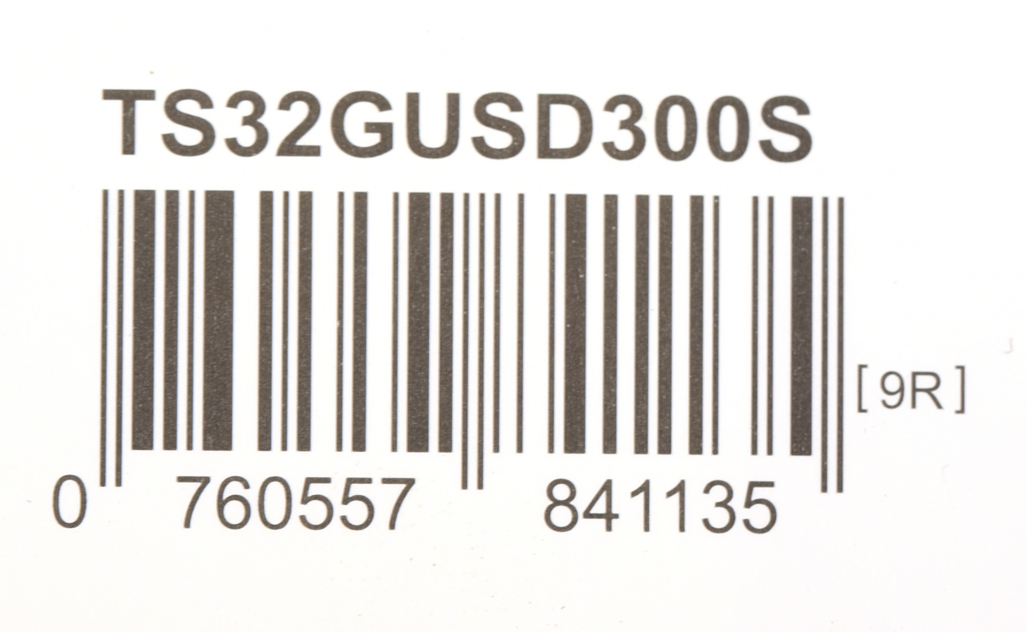 Флеш карта microSDHC 32GB Transcend TS32GUSD300S w/o adapter