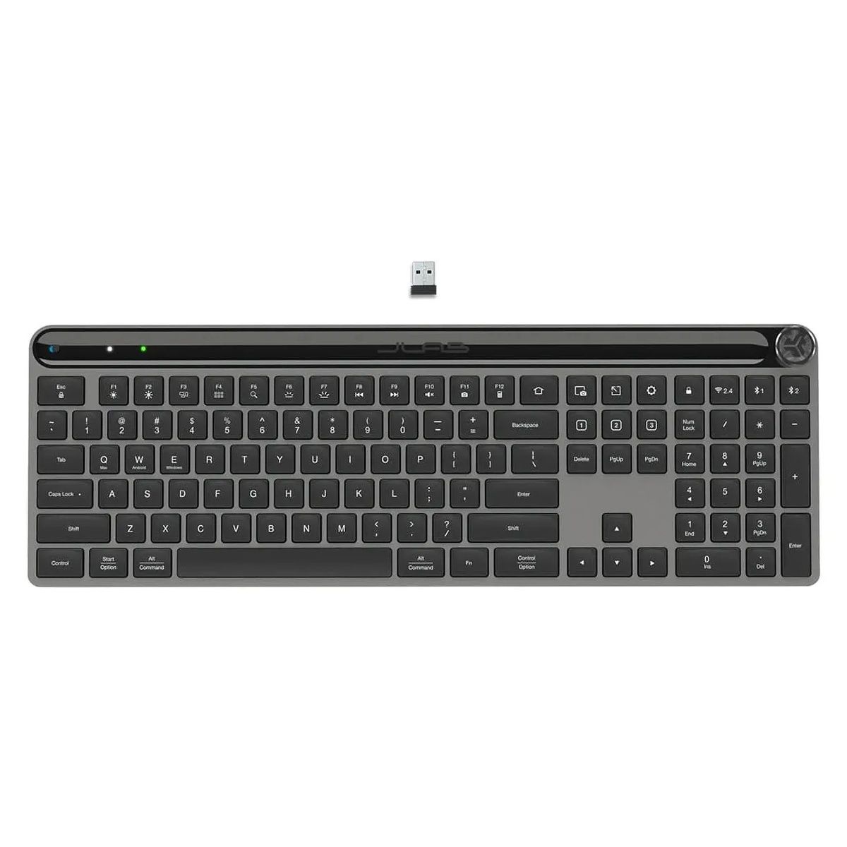 Беспроводная клавиатура Jlab Epic Keyboard c функцией подзарядки, Link USBA, RUS