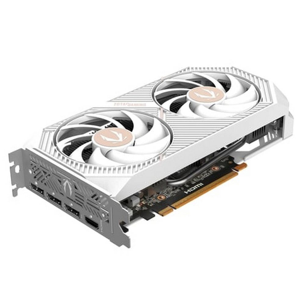 Видеокарта Zotac PCI-E 5.0 RTX 5050 TWIN EDGE OC WHITE ED 8GB NVIDIA GeForce RTX 5050 8Gb 128bit GDD