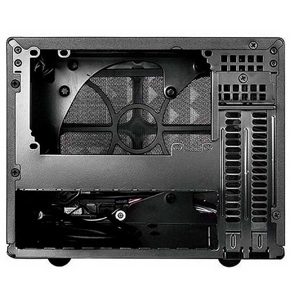Корпус Silverstone SST-SG13B Sugo Mini-ITX Compact Computer Cube Case, Mesh Front Panel, black, RTL 