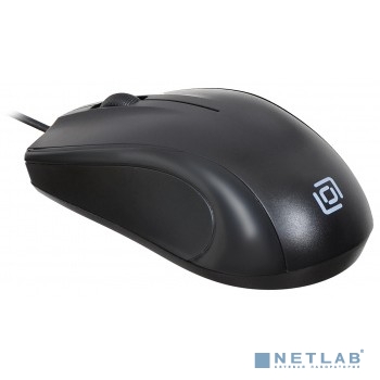 Мышь Оклик 185M черный оптическая 1200dpi USB для ноутбука 3but (945606)