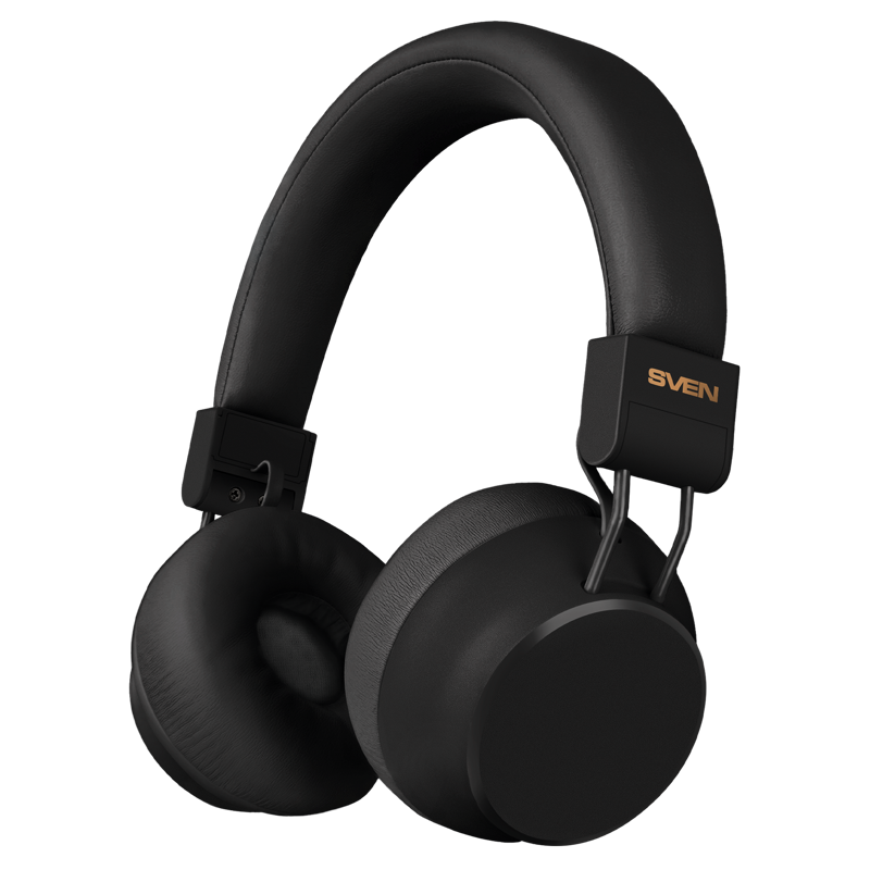 Беспроводные стереонаушники с микрофоном SVEN AP-B710MV, черный (Bluetooth, ANC, APP, 3 mics, 500mAh