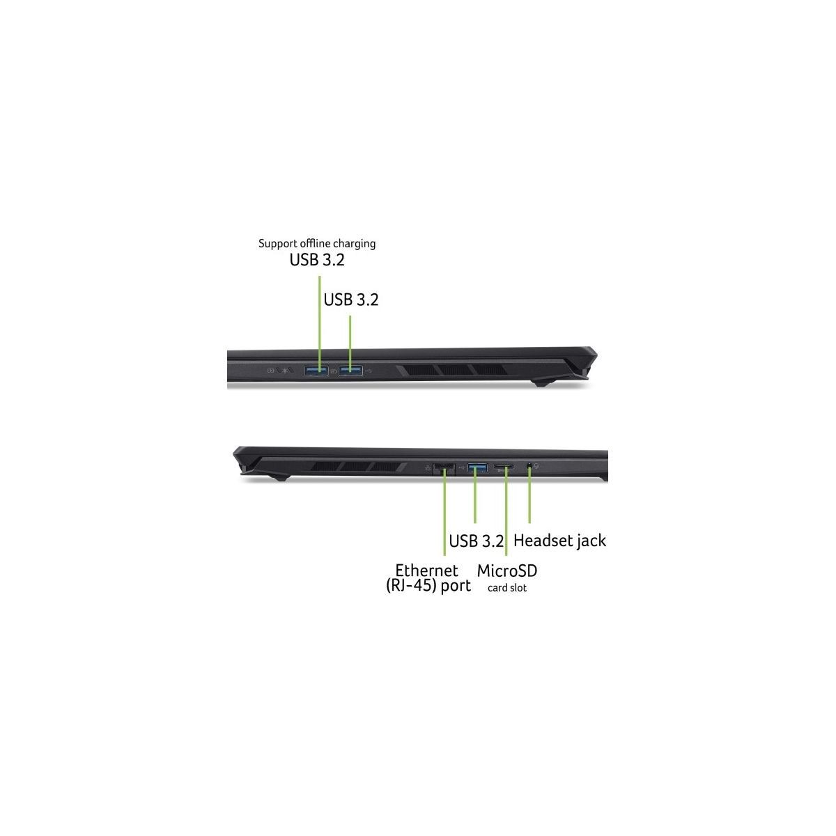 Ноутбук Acer Nitro V 16S ANV16S-71-58YF Core 5 210H 16Gb SSD1Tb NVIDIA GeForce RTX 5060 8Gb 16" IPS 