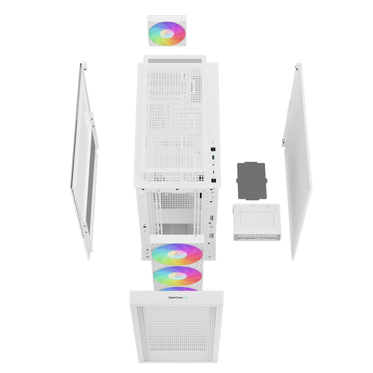 Корпус Deepcool CH560 WH