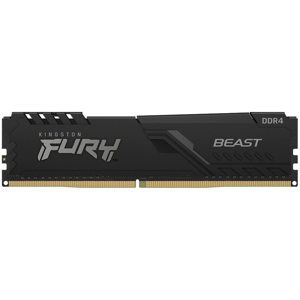 Память DDR4 16Gb 3200MHz Kingston KF432C16BB1/16 Fury Beast Black RTL Gaming PC4-25600 CL16 DIMM 288