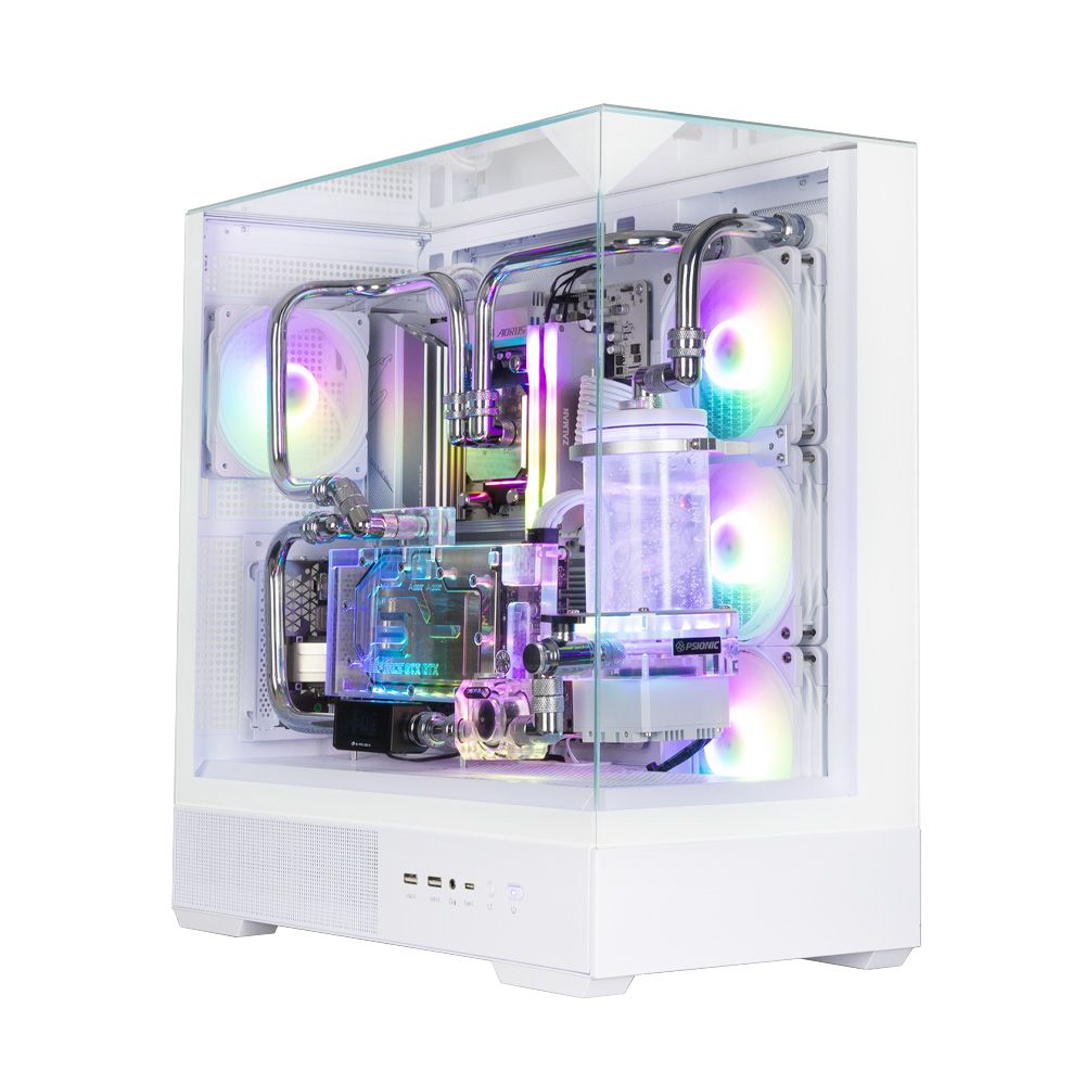 Корпус для ПК Zalman P40 Prism Plus White