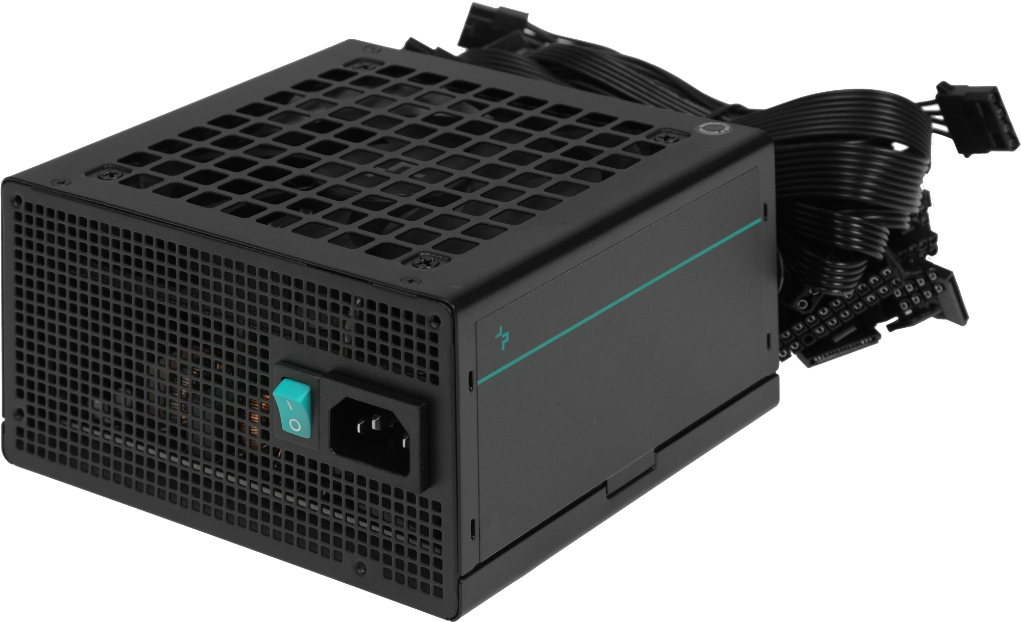 Блок питания Deepcool ATX 600W PF600 V2 80 PLUS WHITE (20+4pin) APFC 120mm fan 6xSATA RTL