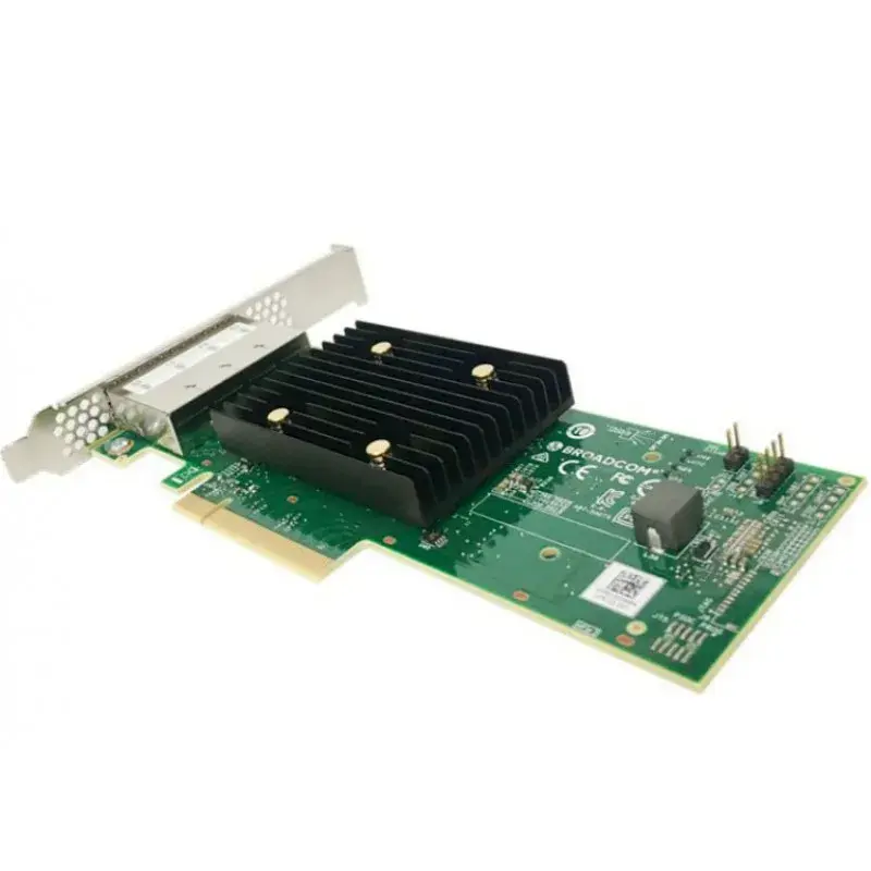 HBA-адаптер Broadcom SAS 9500-16e SGL (03-50075-00 / 03-50075-00002 / 03-50075-00003) PCIe Gen4 x8 L