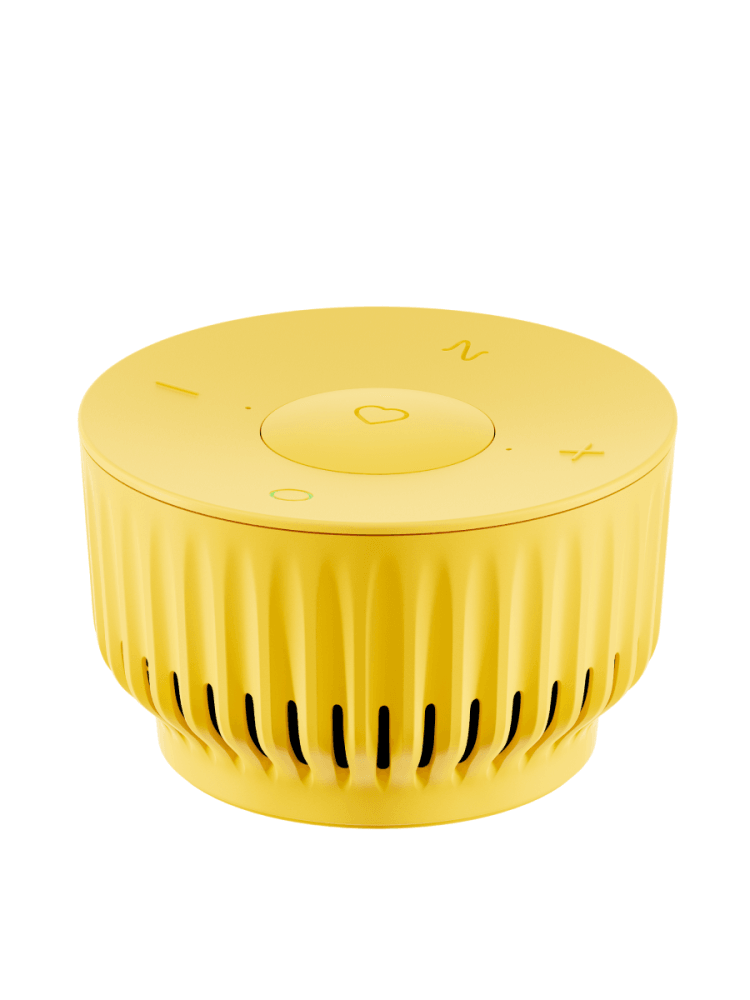 Умная колонка Sber Boom Mini SBDV-00095 Салют желтый 5W 1.0 BT/Wi-Fi (SBDV-00095Y)