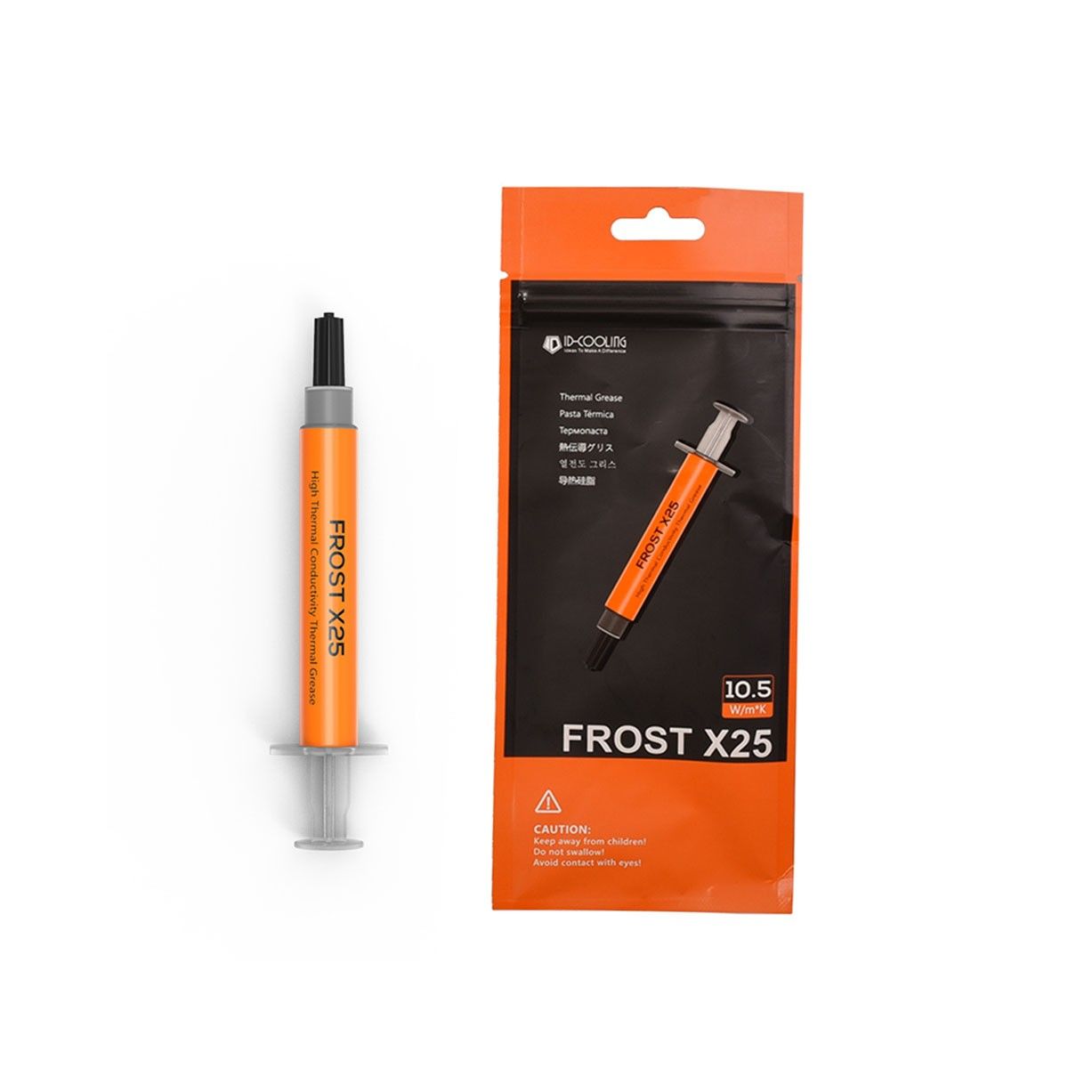 Термопаста ID-Cooling FROST X25 2g 10.5Вт/(м-К) шприц 2гр.