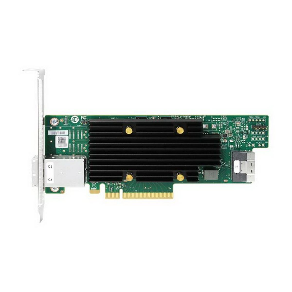 HBA-адаптер Broadcom 9600-8i8e SGL (05-50145-00 / P3-50145-01001) PCIe v4 x8 LP, Tri-Mode SAS/SATA/N