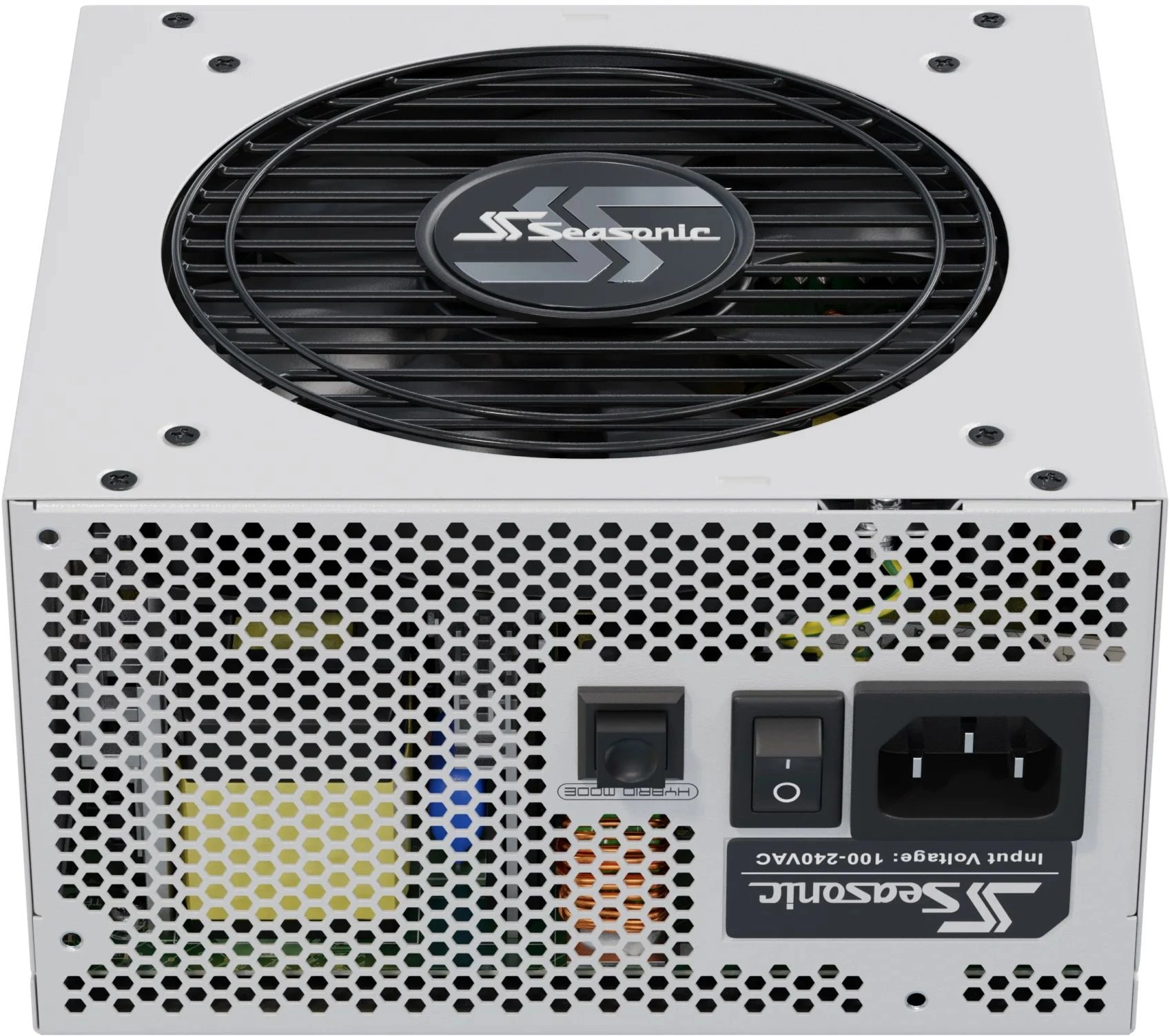 Блок питания Seasonic ATX 1000W Focus GX-1000 Gen.5 WHITE 80+ gold (20+4pin) APFC 135mm fan 8xSATA C