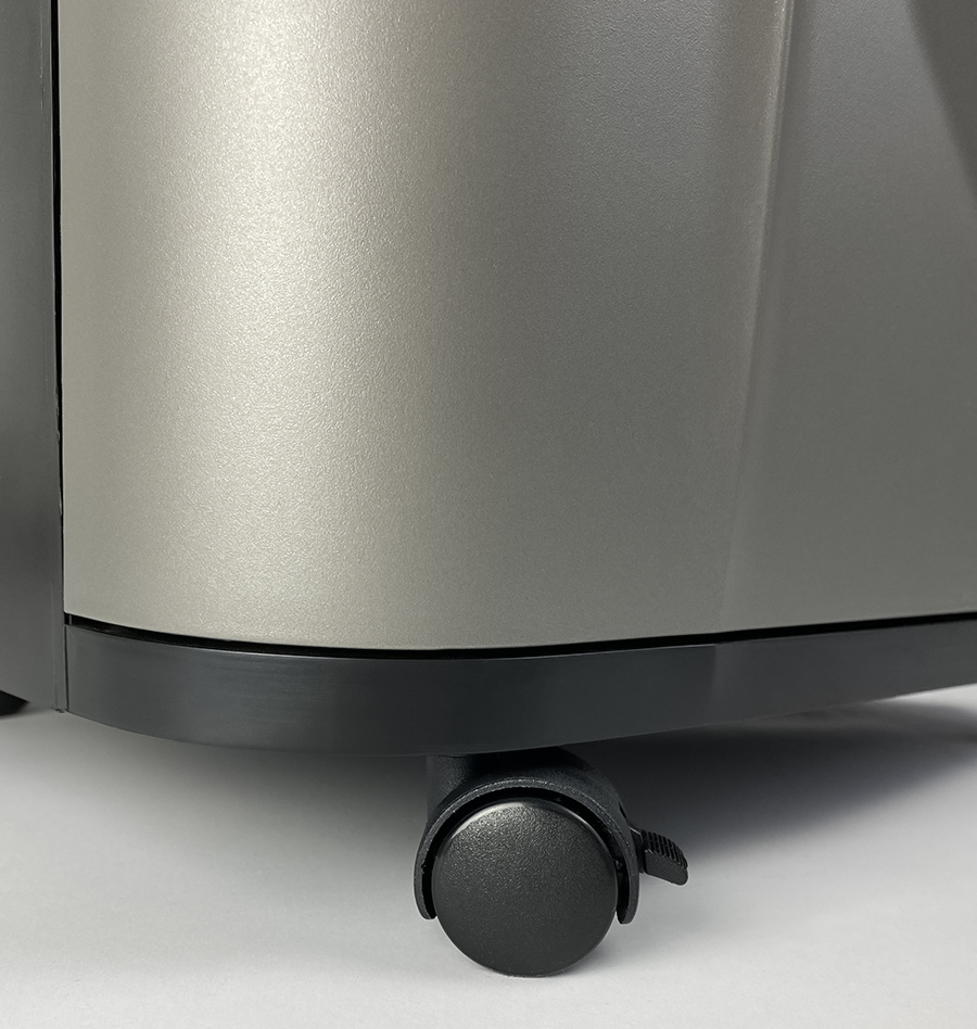 Шредер Heleos АП23-5 серый/серебристый с автоподачей (секр.P-5) фрагменты 145лист. 23лтр. скрепки ск