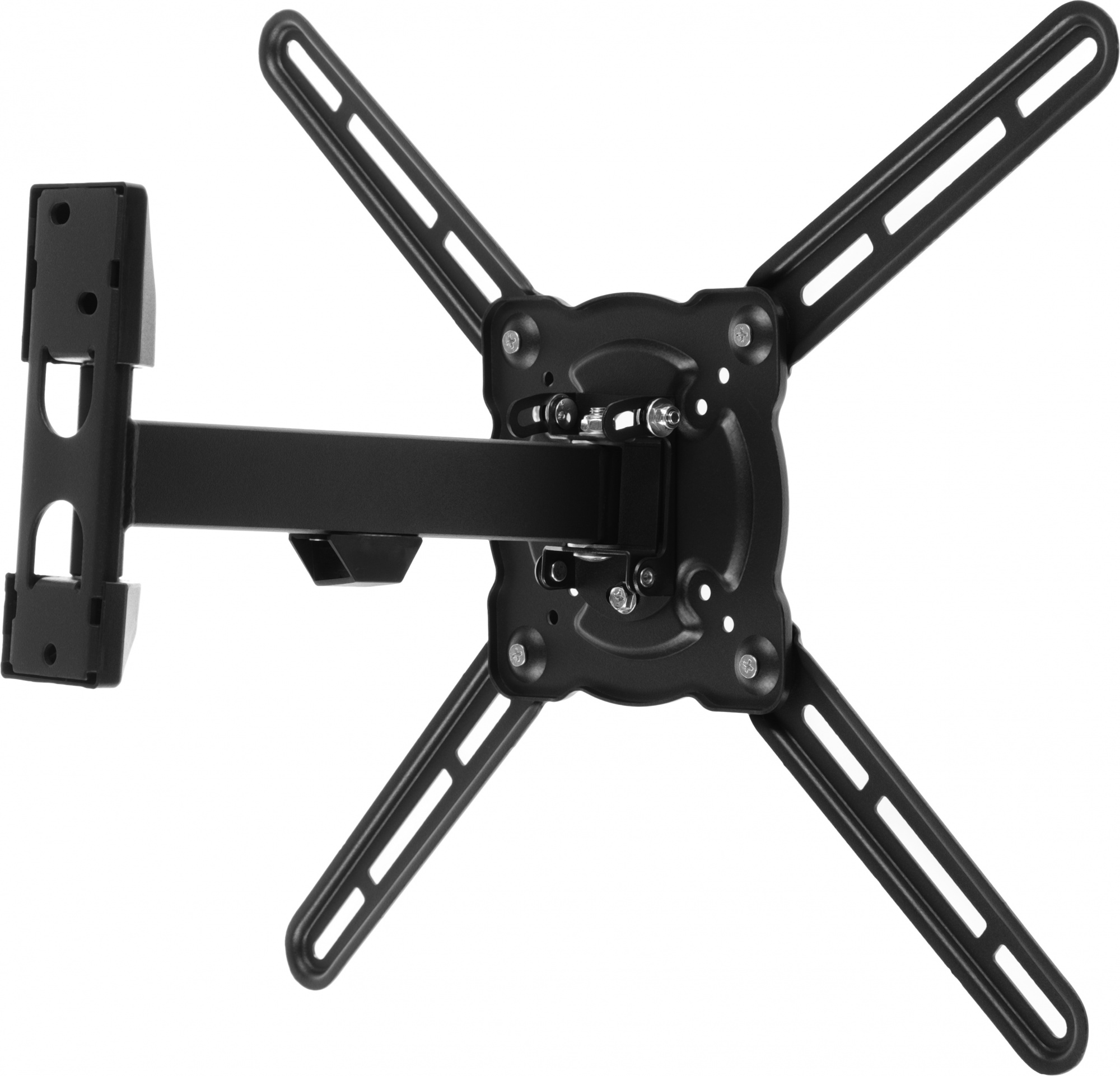 Кронштейн для телевизора Kromax ATLANTIS-10 серый 22"-65" макс.40кг настенный поворот и наклон