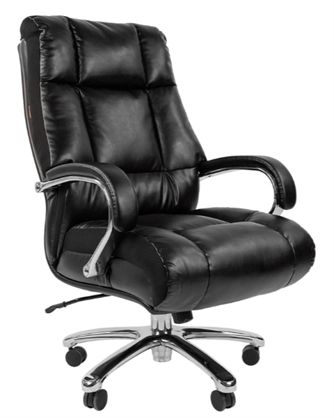 Офисное кресло Chairman 405 Россия экопремиум  черное