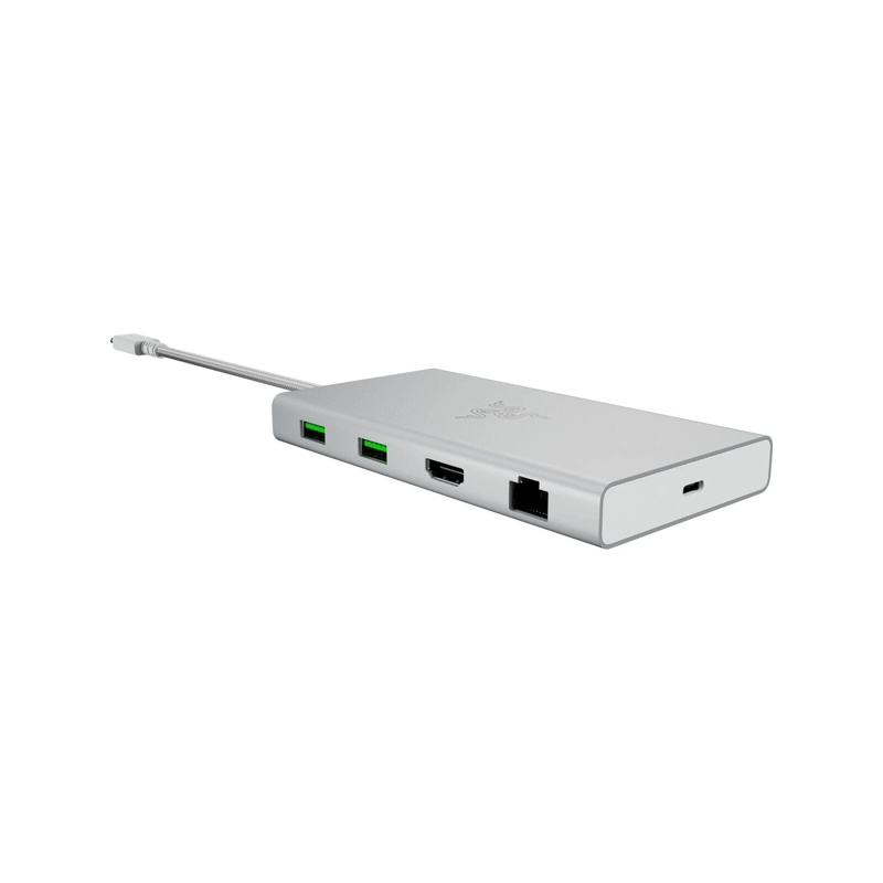 Док-станция Razer USB-C Dock - Mercury White