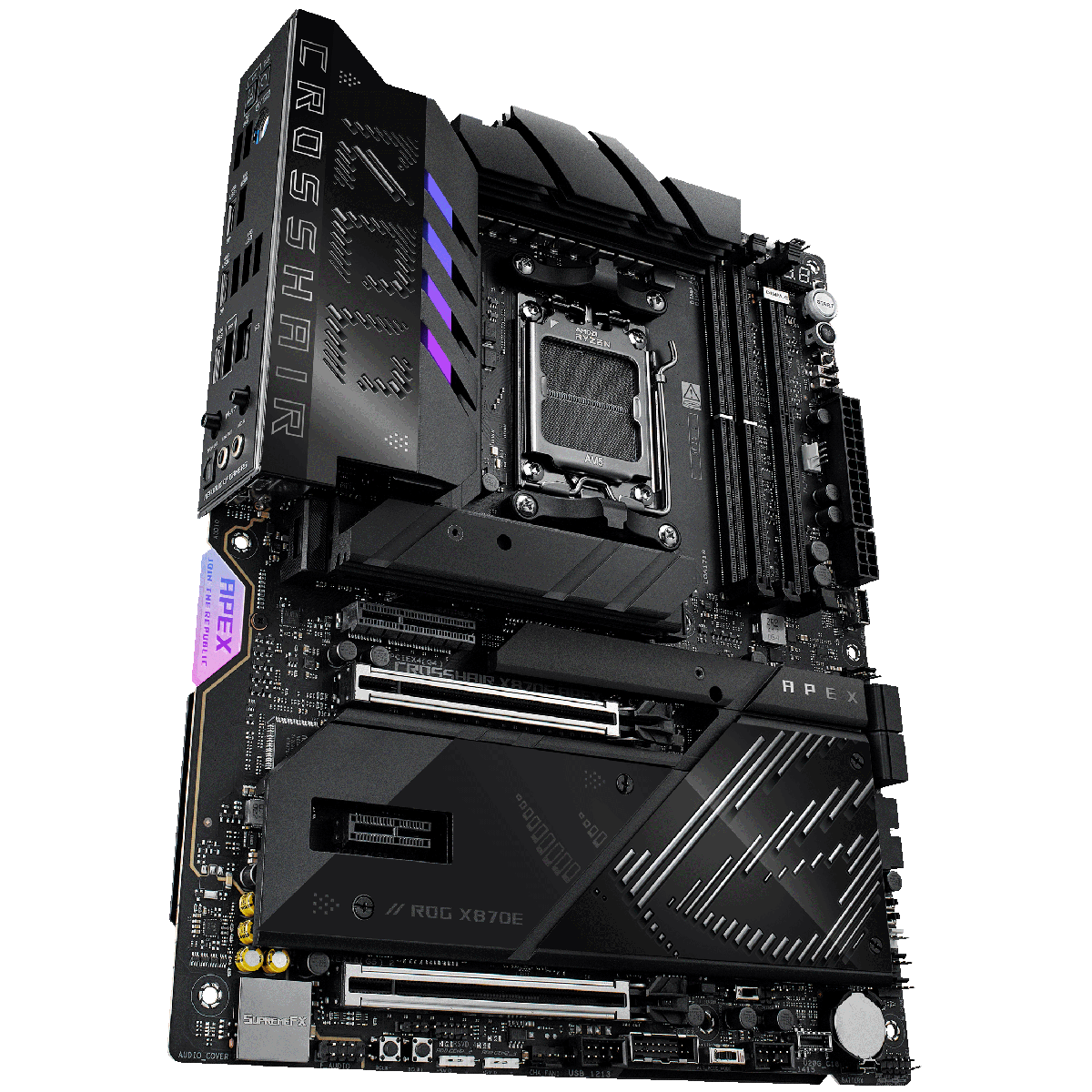 Материнская плата Asus ROG CROSSHAIR X870E APEX Socket AM5 AMD X870E 2xDDR5 ATX AC`97 8ch(7.1) 5Giga