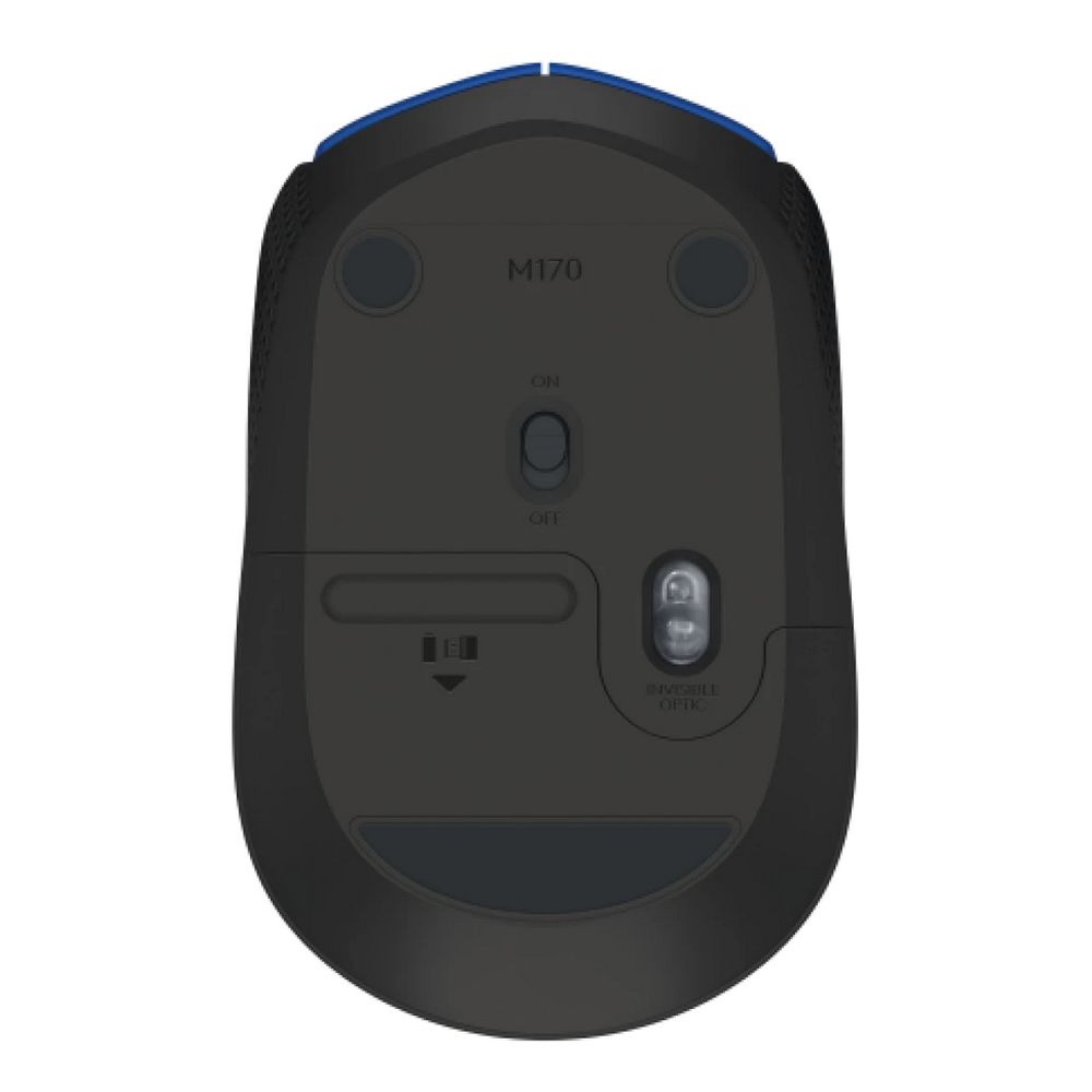 Мышь Logitech M171 черный/серый оптическая 1000dpi беспров. USB для ноутбука 2but (910-004643)