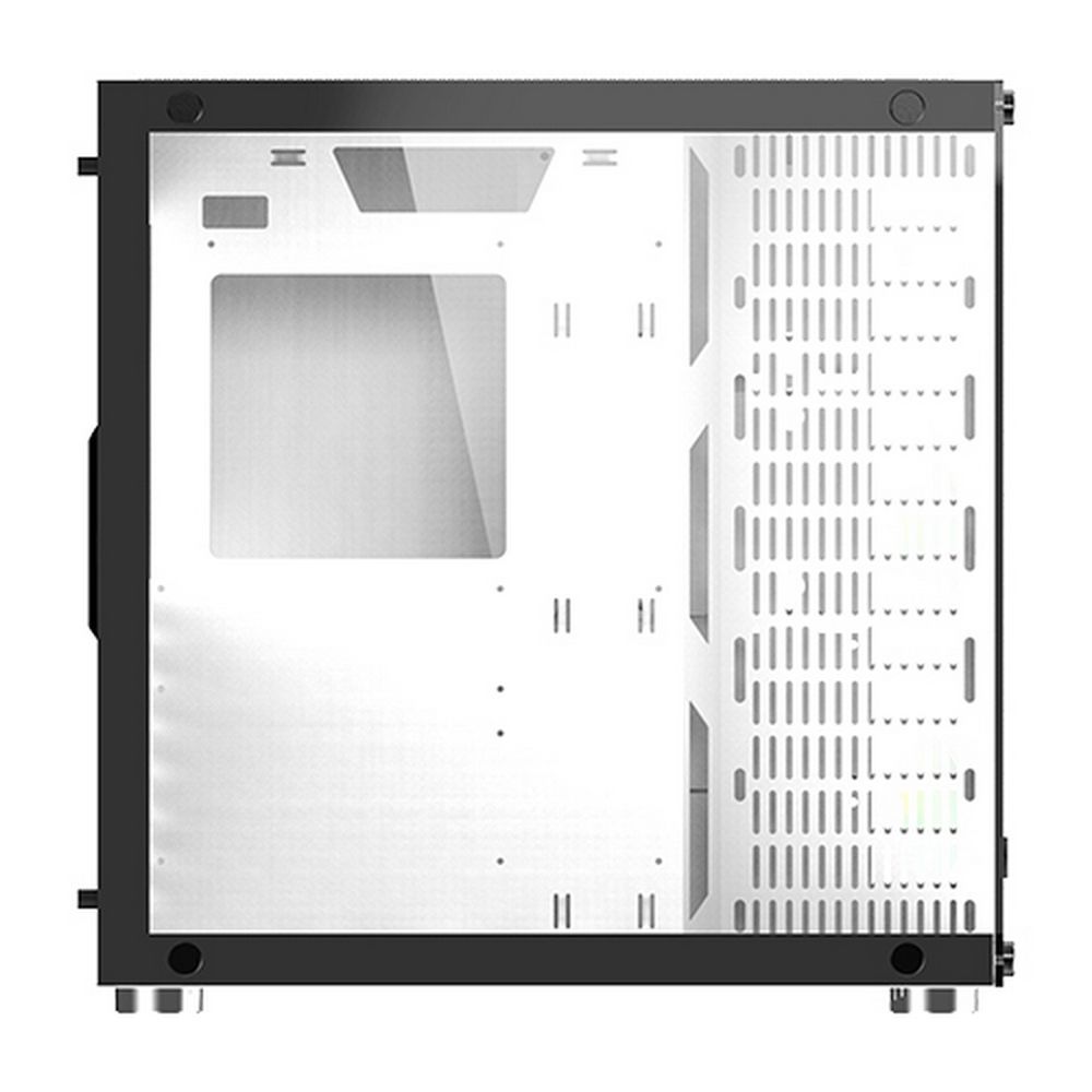 Корпус Xigmatek Aquarius Plus White EN46430 ATX, USB3.0x2+USB2.0x1, Front &amp/Left TG, 7PCS AY120 F