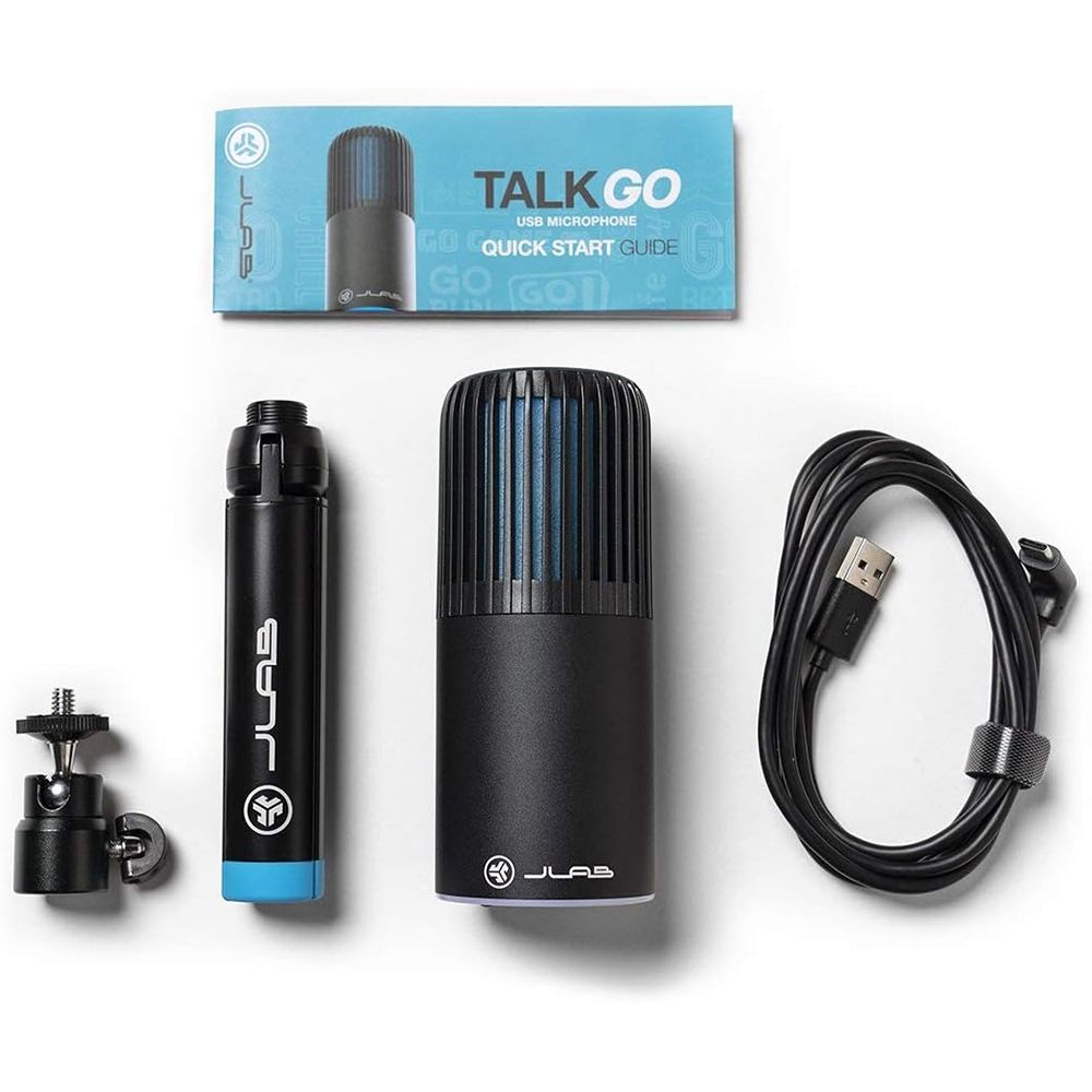 Проводной микрофон Jlab TALK GO
Microphone, Black (PN: IEUMTALKGORBLK4)