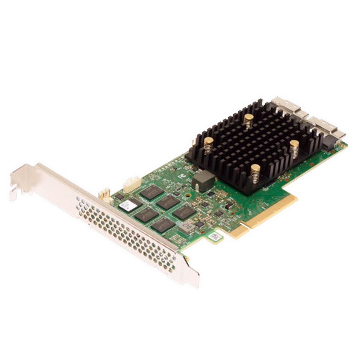 HBA-адаптер Broadcom 9500-16i SGL (05-50077-02 / 05-50077-20002 / 03-50077-20002) PCIe v4 x8 LP, Tri