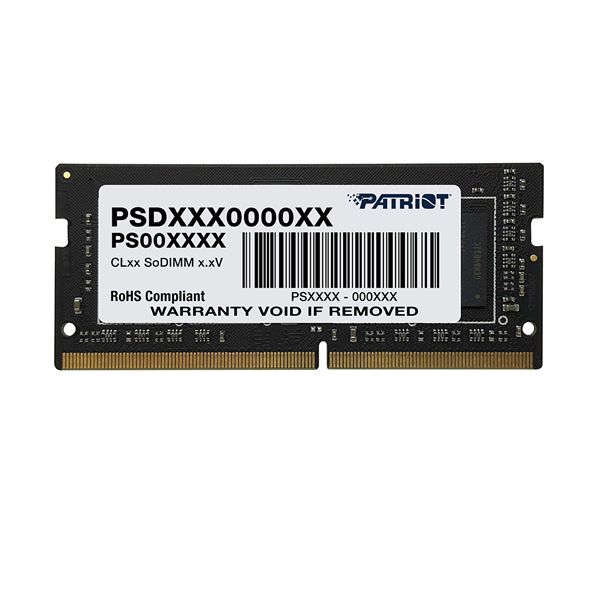 Память DDR4 32GB 2666MHz Patriot PSD432G26662S Signature RTL PC4-21300 CL19 SO-DIMM 260-pin 1.2В dua
