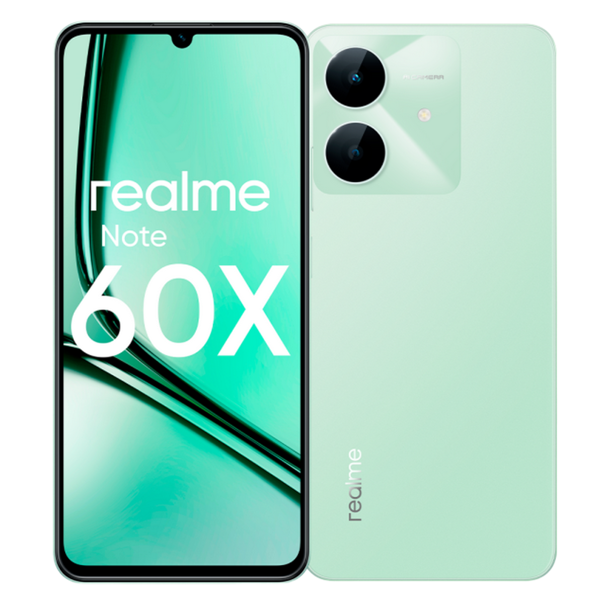 Смартфон Realme 60х RMX3938 3+64Gb зеленый