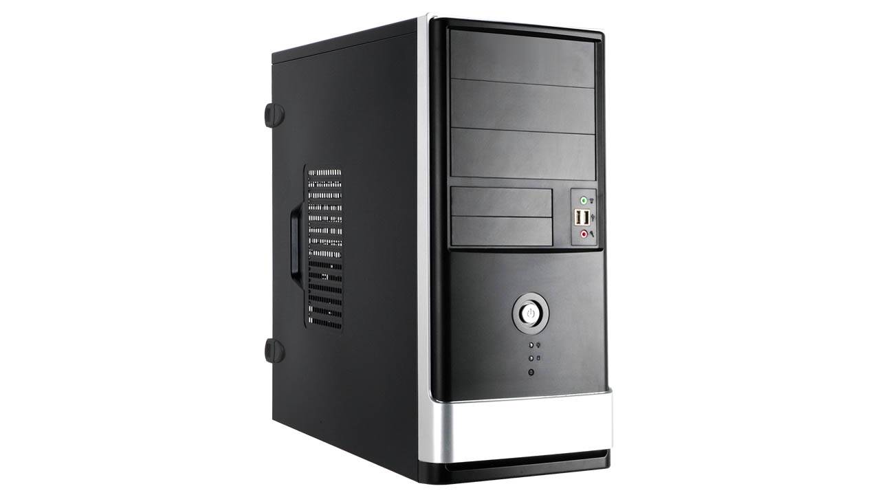 Корпус Midi Tower InWin EAR002 Black/Graphite ______________ U2.0*2+A(HD) ATX(без блока питания)