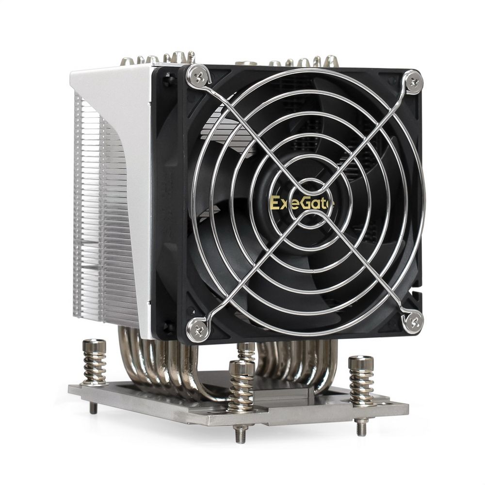 Exegate EX293437RUS Кулер ExeGate ESNK-P0064AP4.PWM.4U.SP3.Cu (Al+Cu, 4U, 6 тепл. трубок, LGA SP3, T