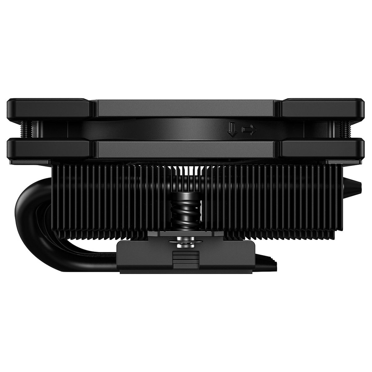 Устройство охлаждения(кулер) ID-Cooling IS-40-XT Soc-AM5/AM4/1200/1700/1851 черный 4-pin 14-35.2dB A