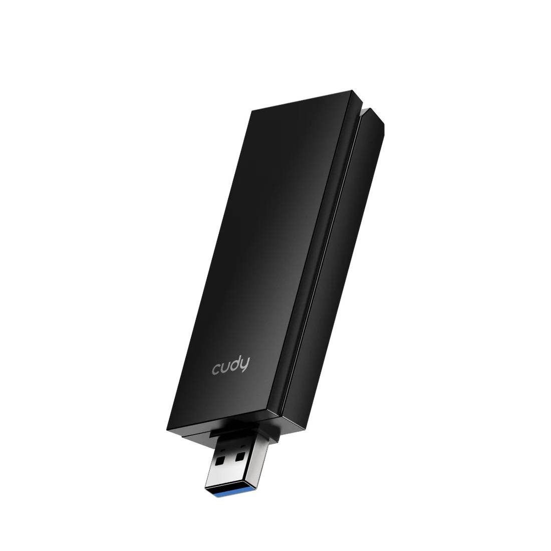 Cudy WU5400 1.0 USB-адаптер Wi-Fi 6E AX5400 с высоким коэффициентом усиления, 2,4/5/6 ГГц, до 5374 М