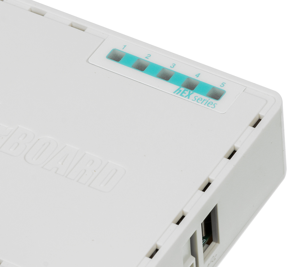 Маршрутизатор MIKROTIK RB750Gr3 hEX Router. 5x Ethernet 10/100/1000, USB, PoE {20} (002761)