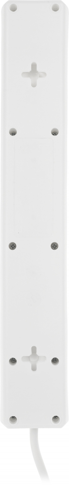 Сетевой фильтр Defender DFS 151 1.8м (6 розеток) белый (коробка)