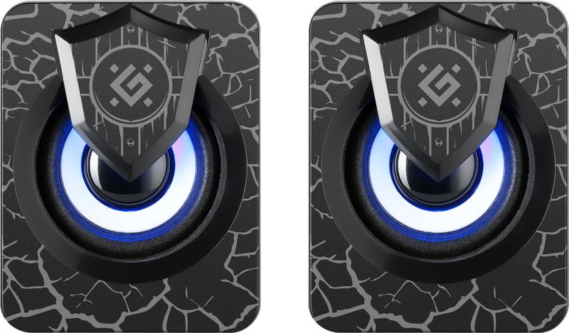 Defender Акустическая 2.0 система Onyx 6Вт, подсветка, питание от USB