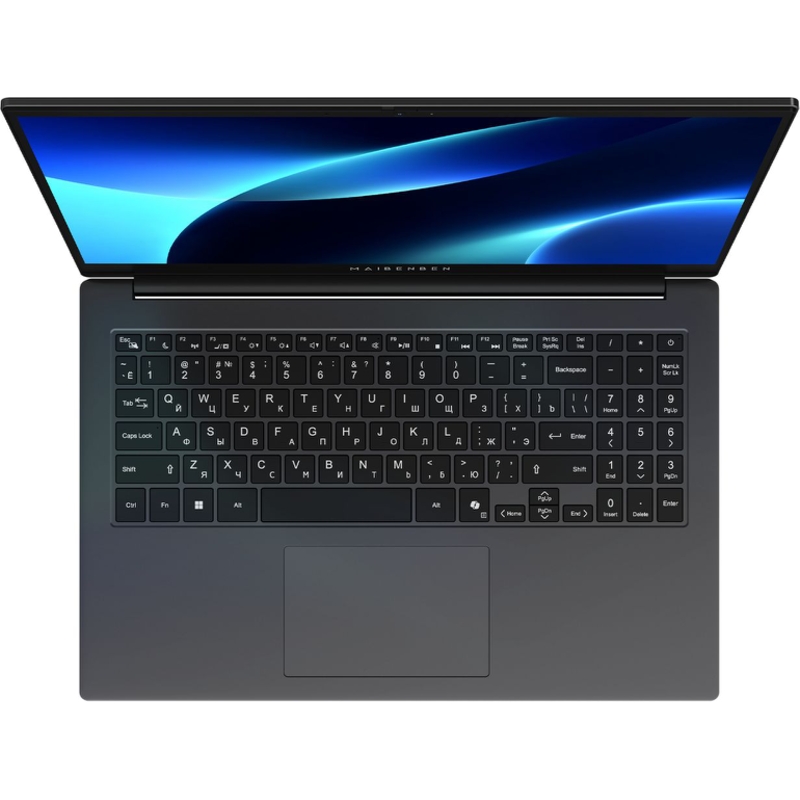Ноутбук Maibenben M15D R5-7640HS 16GB 512GB 15.6 FHD Gray Linux (M15D-R576UMF1SLGRE0)