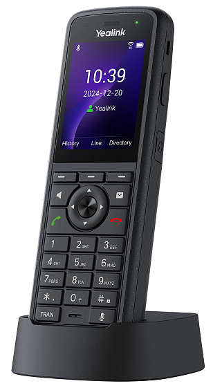 Телефон YEALINK AX86R, экран 2.4", Wi-Fi 6, IP67, Alarm, виброоповещение, Bluetooth, 3.5 mm, Type-C,