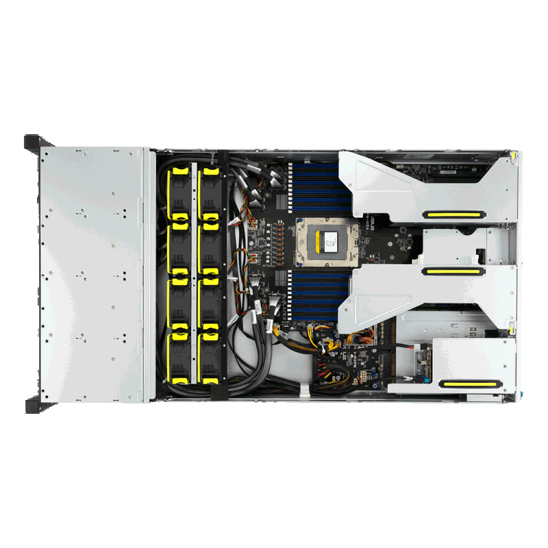 Серверная платформа ASUS RS521A-E12-RS24U/1G/2kW/16NVMe/FAN/RH/OCP/GPU