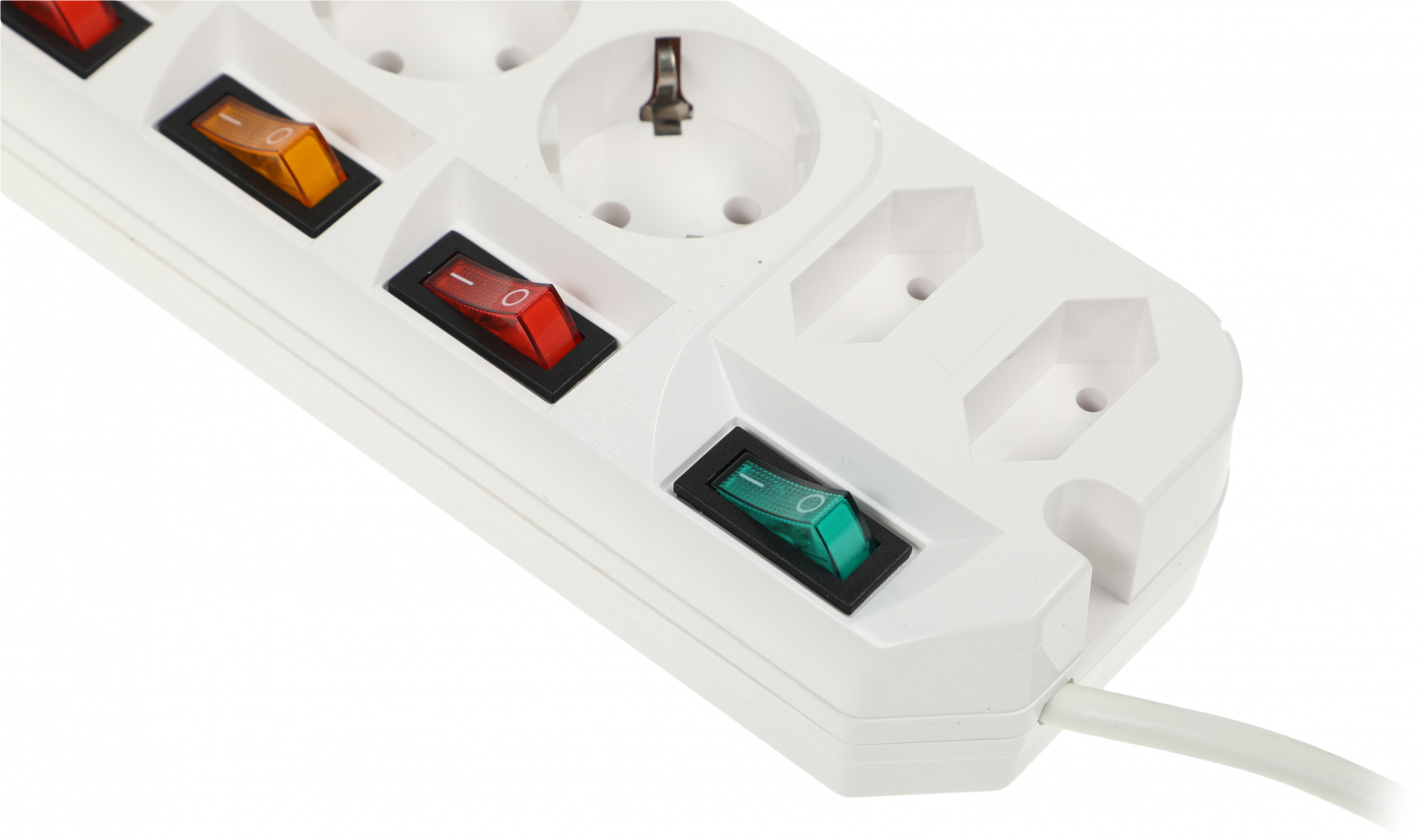 Сетевой удлинитель Most A10 5м (6 розеток) белый (коробка)