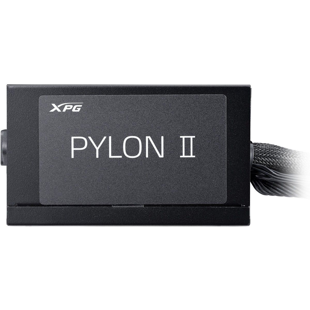 Блок питания XPG Pylon II 650 (ATX 3.1, 60W, PWM 135mm FDB fan, APFC+ LLC+DC to DC, 80+ BRONZE, Taiw