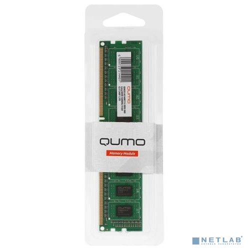 QUMO DDR3 DIMM 8GB (PC3-12800) 1600MHz QUM3U-8G1600C11L 1.35V