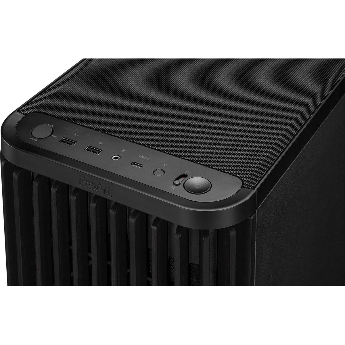 Корпус для ПК ASUS PROART PA401 WOOD TG PWM BLACK