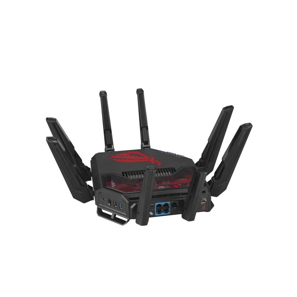 Роутер беспроводной Asus GT-BE19000 BE19000 100/1000/10000BASE-T черный