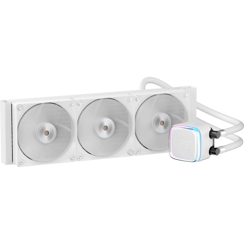 Система жидкостного охлажденияъ Ocypus Iota L36 WH (300W, 360mm, White, ARGB Pump, Fans: 3x120mm, 77