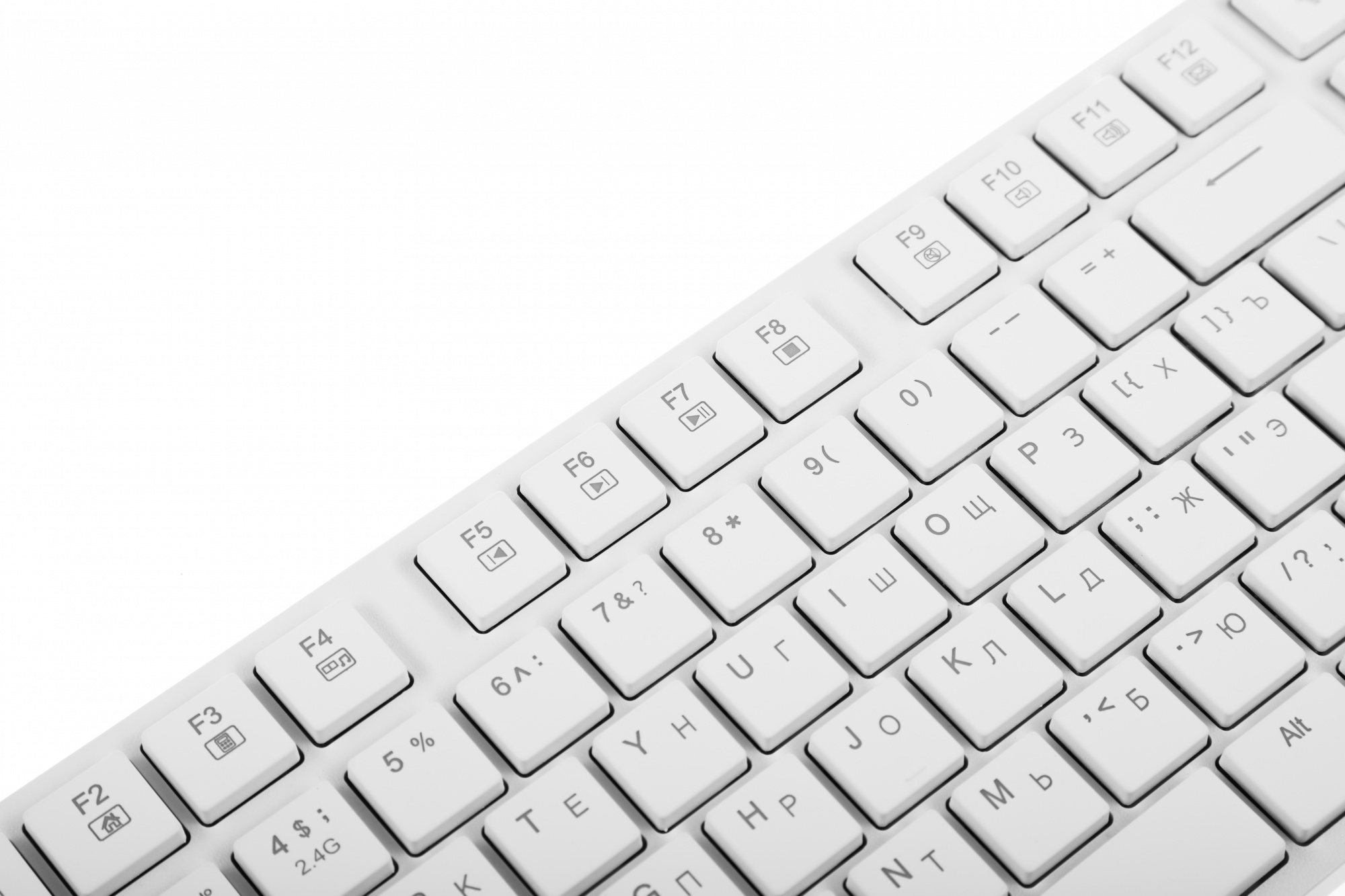 Клавиатура Redragon Anubis механическая белый USB беспроводная BT/Radio slim Multimedia for gamer дл