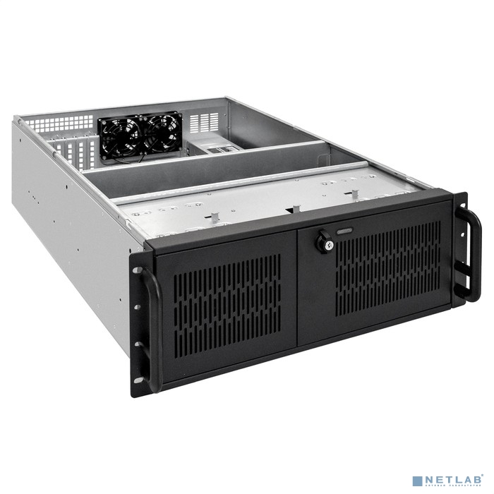 Exegate EX293881RUS Серверная платформа ExeGate Pro 4U650-010/4U4139L <RM 19", высота 4U, глубина 65