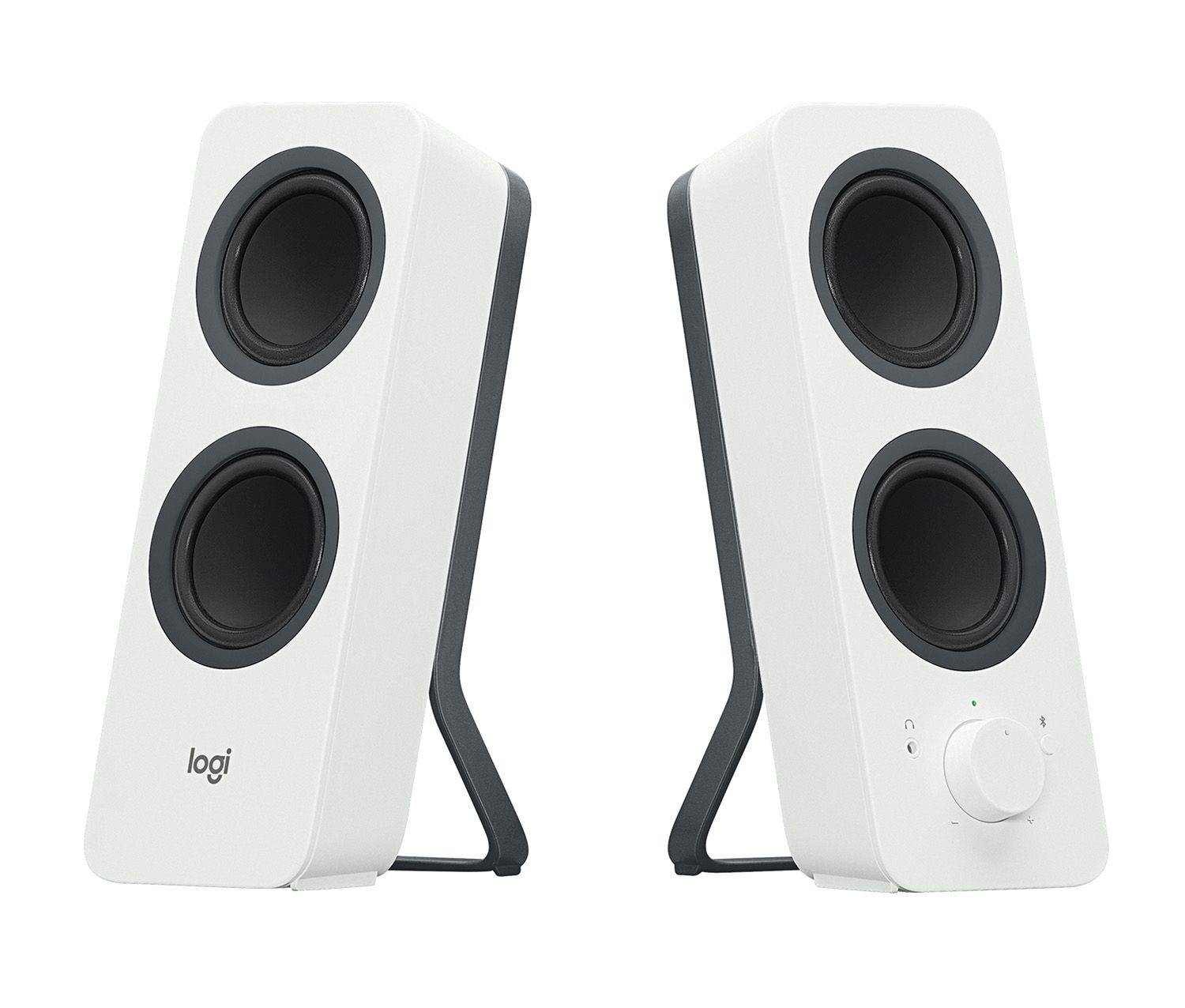 Logitech Акустическая 2.0 система Z207, 10 Вт, Bluetooth 4.2, рег. на передней панели, разъем для на