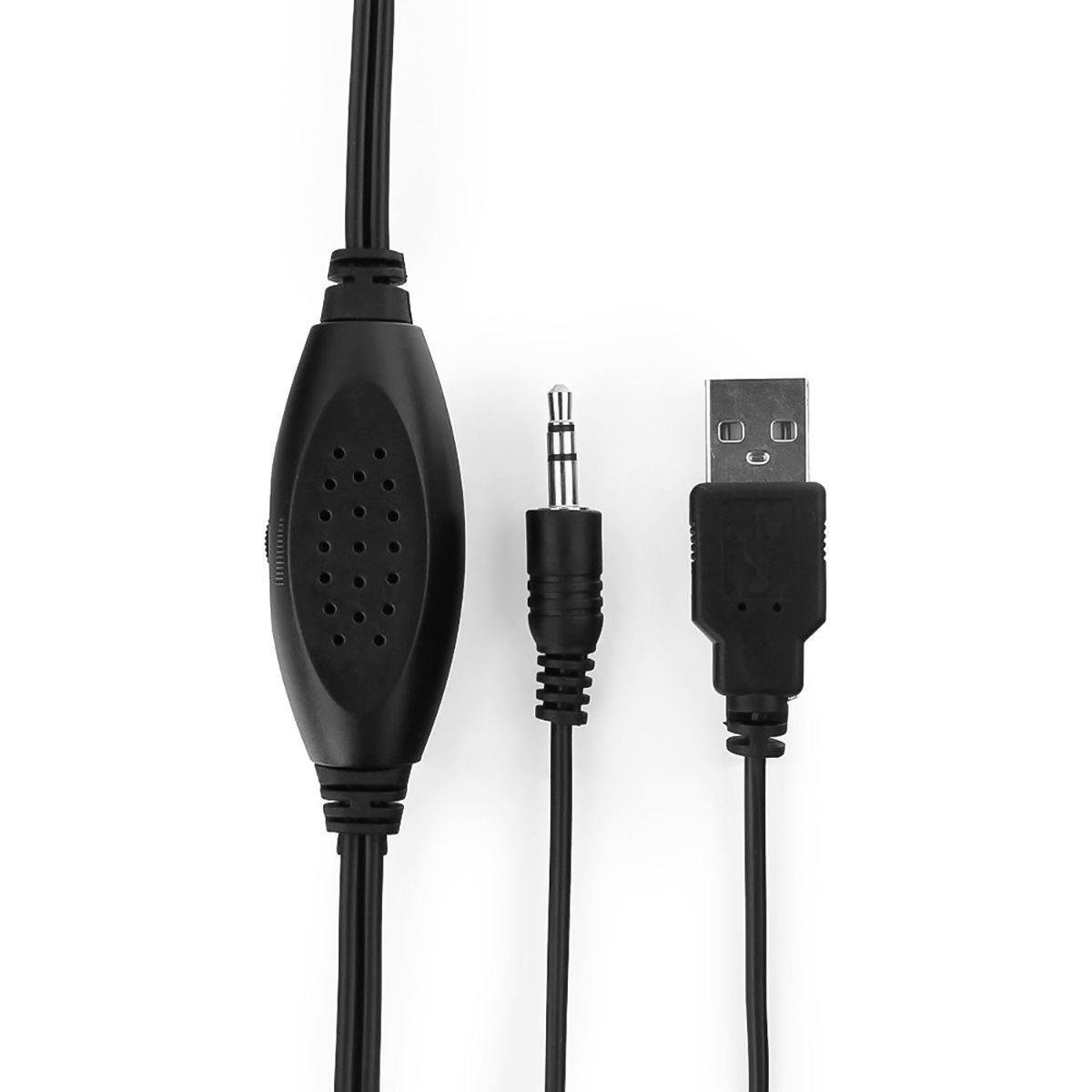 Акустич. система 2.0 Gembird SPK-201, МДФ, черный, 5 Вт, регулятор громкости, USB-питание