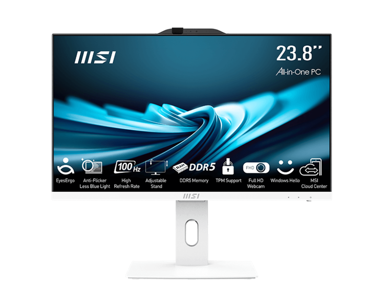 Моноблок MSI Pro AP242P 14M-655XRU 23.8" Full HD i5 14400 (2.5) 16Gb SSD512Gb UHDG 730 без ОС GbitEt