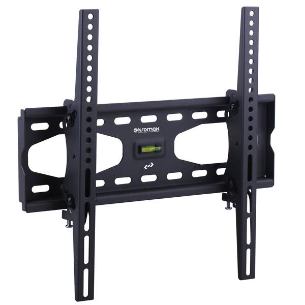 Кронштейн Kromax STAR-44 черный для TV 26"-55", настенный наклонный, max VESA 400x400, от стены 75мм